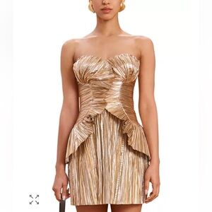 cult gaia | Dresses | Cult Gaia Charlique Mini Dress In Metallic Gold | Poshmark cult gaia | Dresses | Cult Gaia Charlique Mini Dress In Metallic Gold | Poshmark
